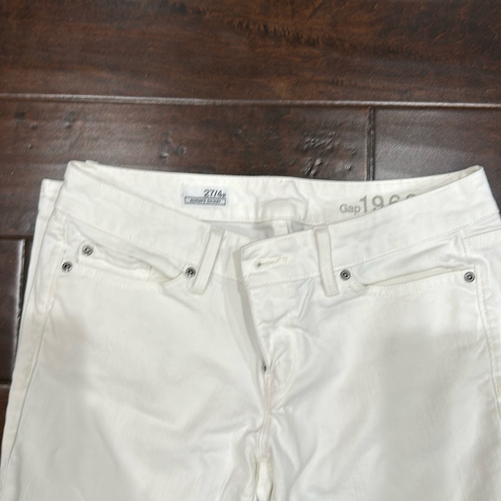 Gap - Always Skinny jeans in white, size 27/4p